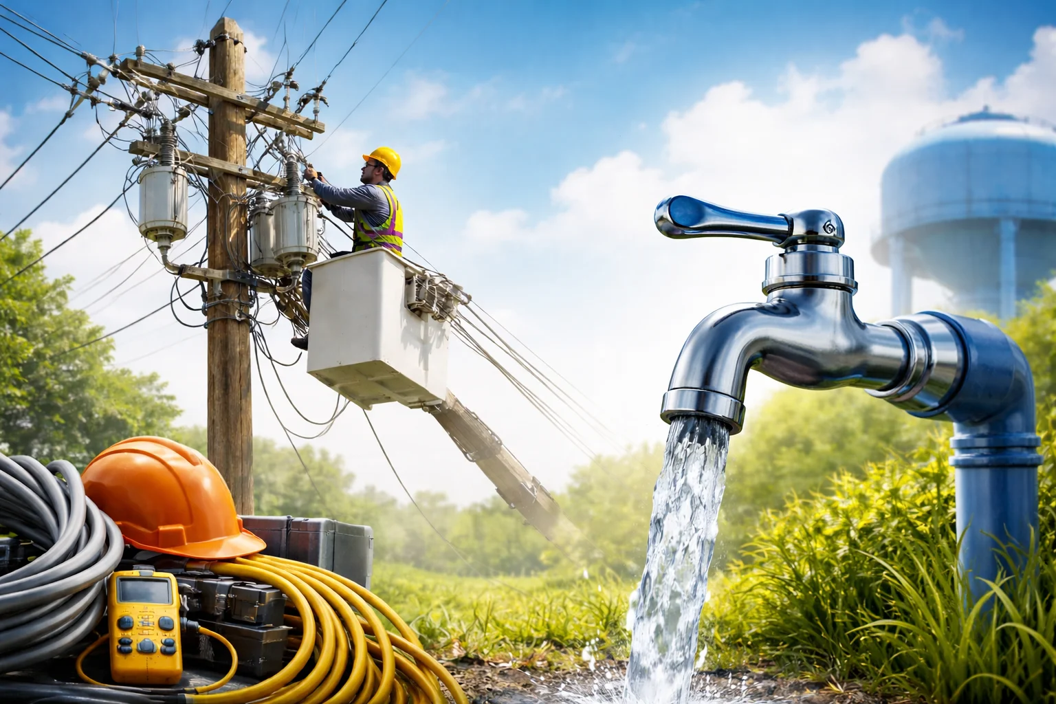 Equipo tecnico de Aguas y Servicios